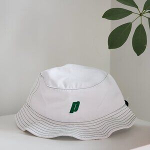 Reigning Champ X Prince | White Logo-Embroidered Twill Bucket Hat